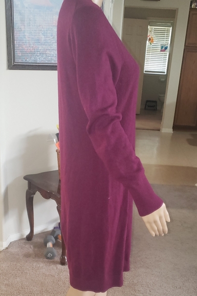 Banana Republic m crewneck ribbed hems fine Italian yarn - Picture 5 of 6